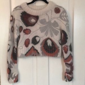 H&M angora sweater